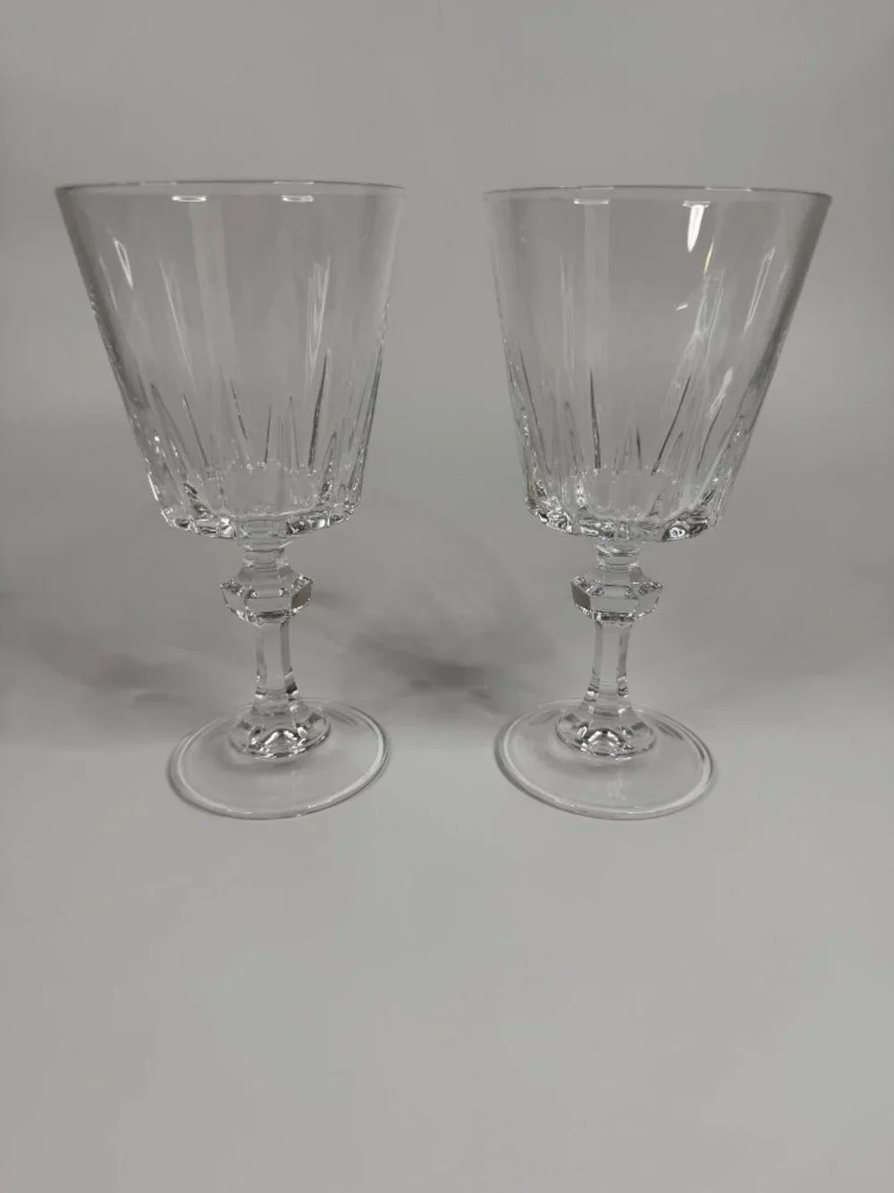 Vintage Princess House eSpirit Crystal Water/Wine Goblets, 6.75